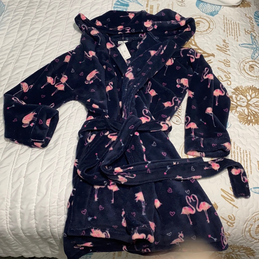 Vera Bradley flamingo fiesta robe L-Xl